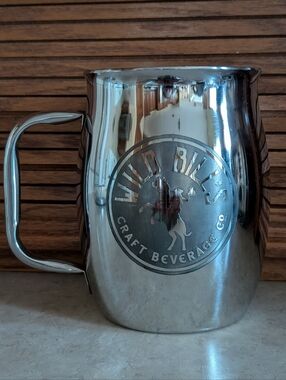 Wild Bill's Craft Beverage Co Stainless Steel Barrel Mug 25oz Festival Cup